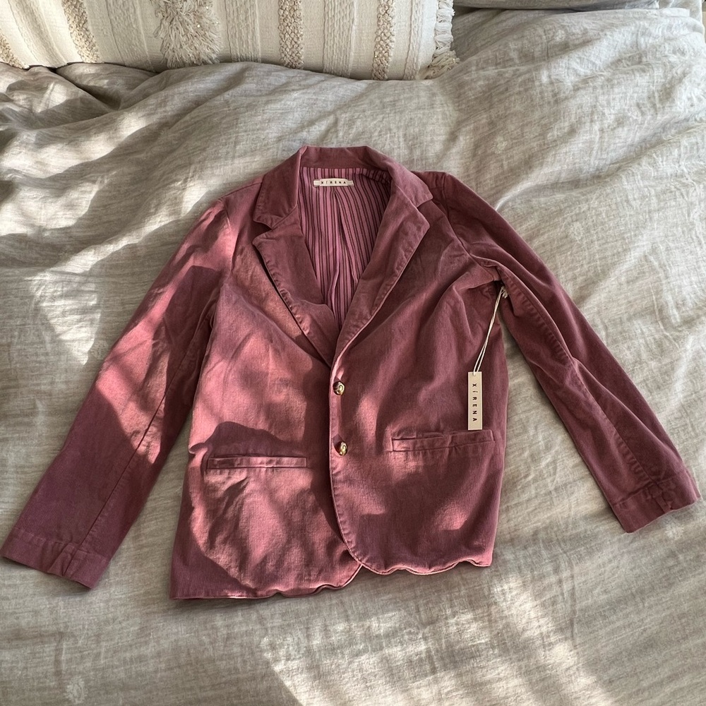 Xirena Dakota Brushed Corduroy Blazer. Color: Crystal Wash. Size: 2